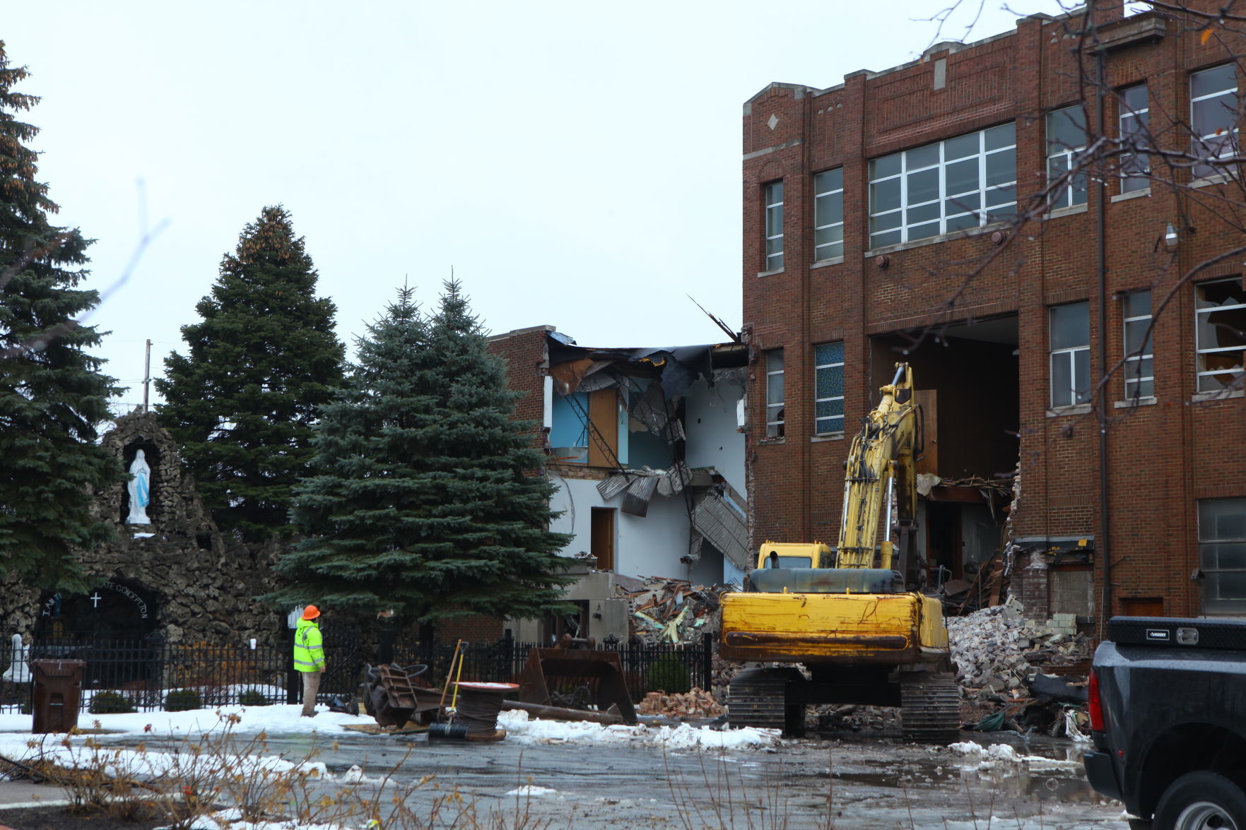 Immaculate Conception Church demolition